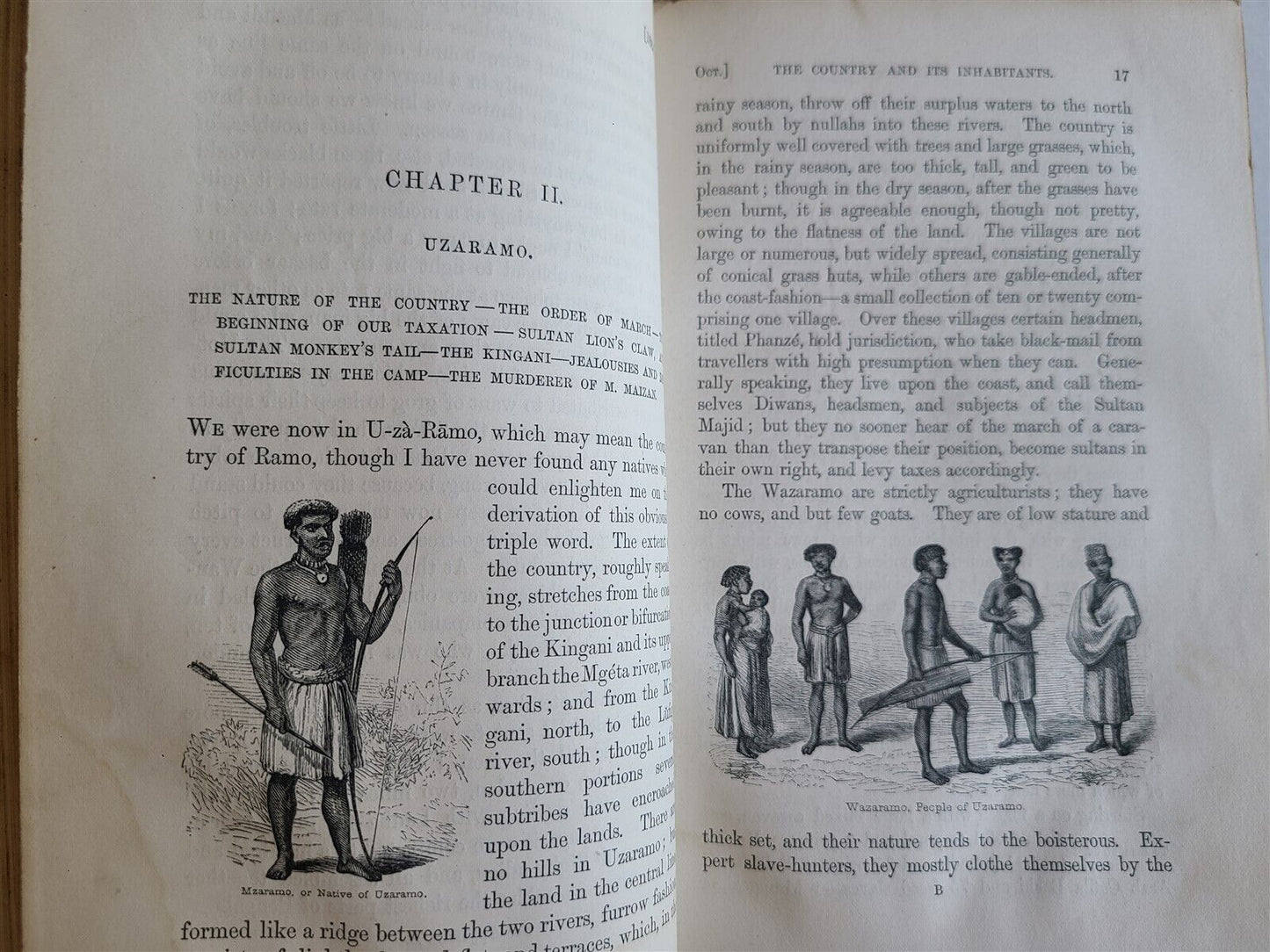 1863 JOURNAL of DISCOVERY of SOURCE of NILE antique ILLUSTRATED in ENGLISH