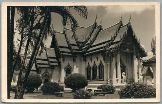 THAILAND VINTAGE REAL PHOTO POSTCARD