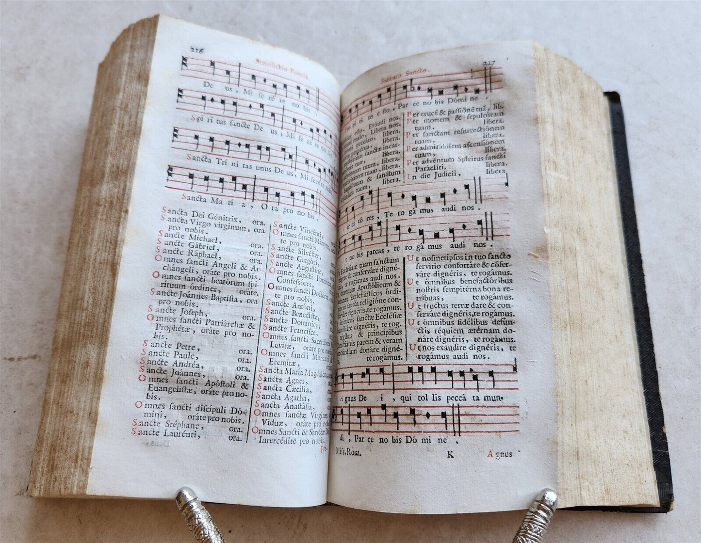 1749 MISSALE ROMANUM antique