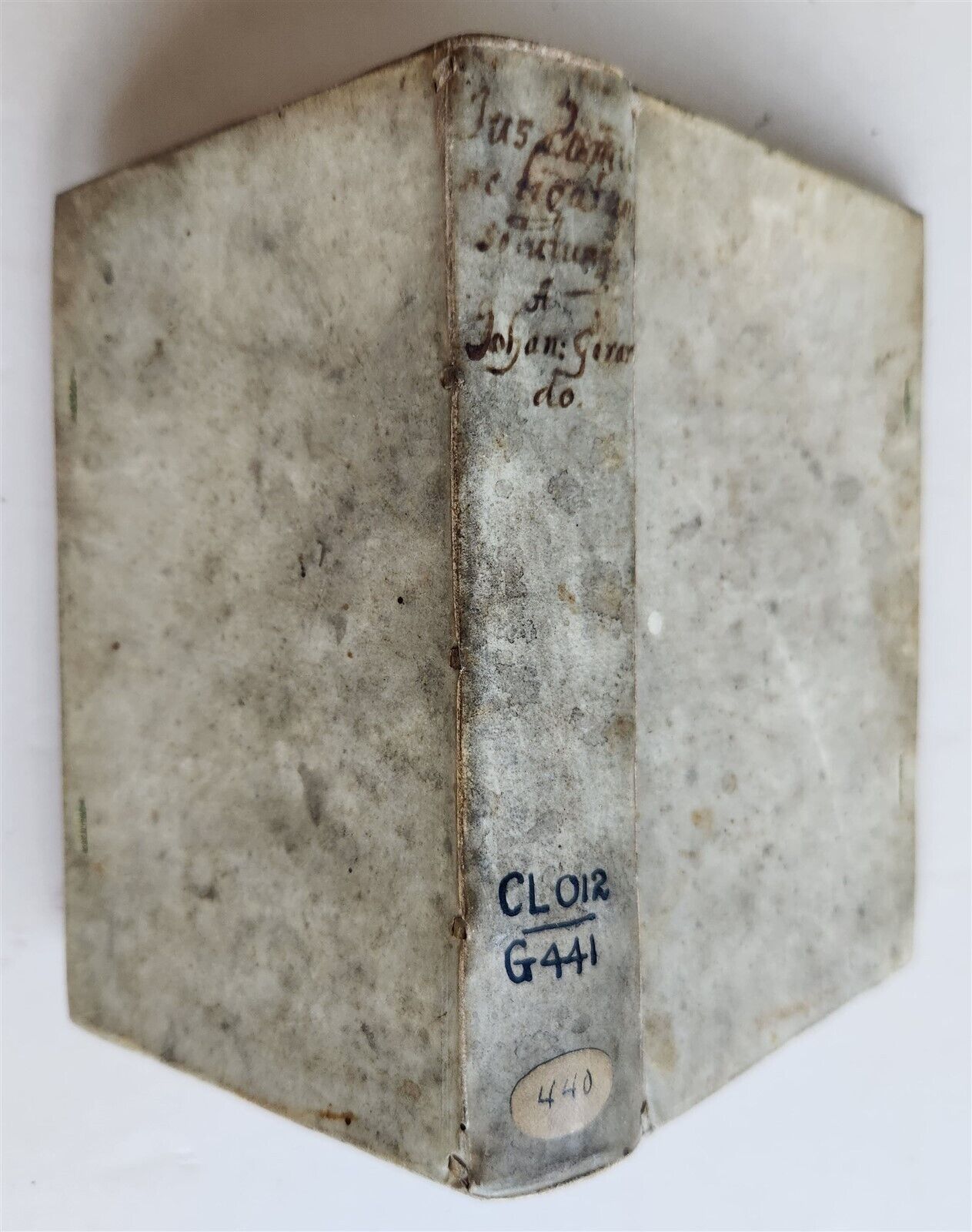 1656 EPIGRAMMS by JEAN GIRARD antique VELLUM Epigrammata Legalia Facetissima
