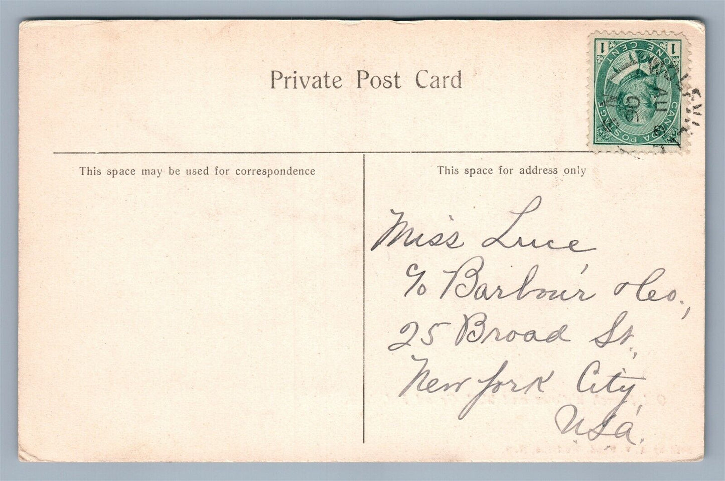 GRAND PRE NS CANADA OLD FRENCH WILLOWS & WELL ANTIQUE PRIVATE POSTCARD