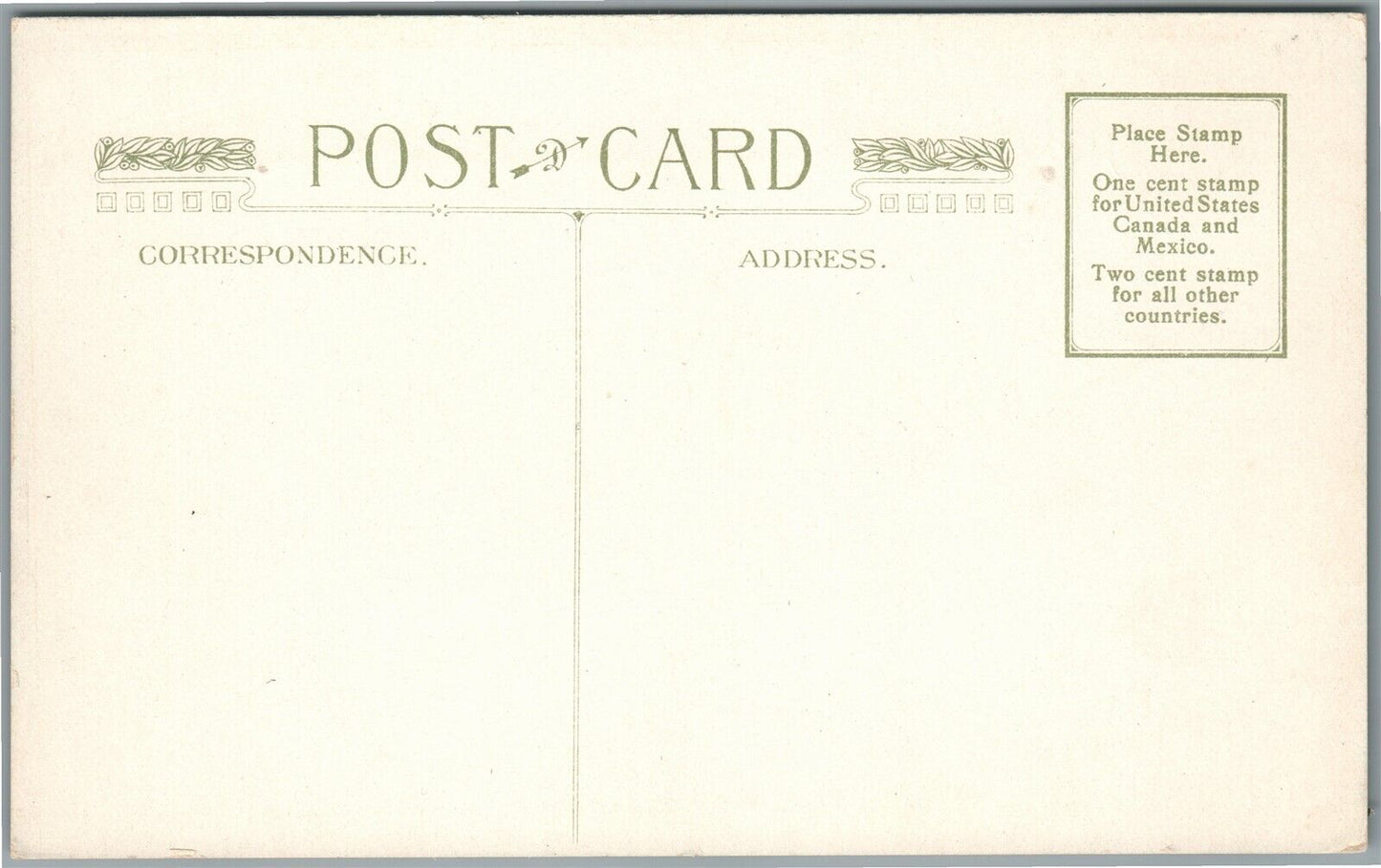 FREDONIA NY POST OFFICE ANTIQUE POSTCARD