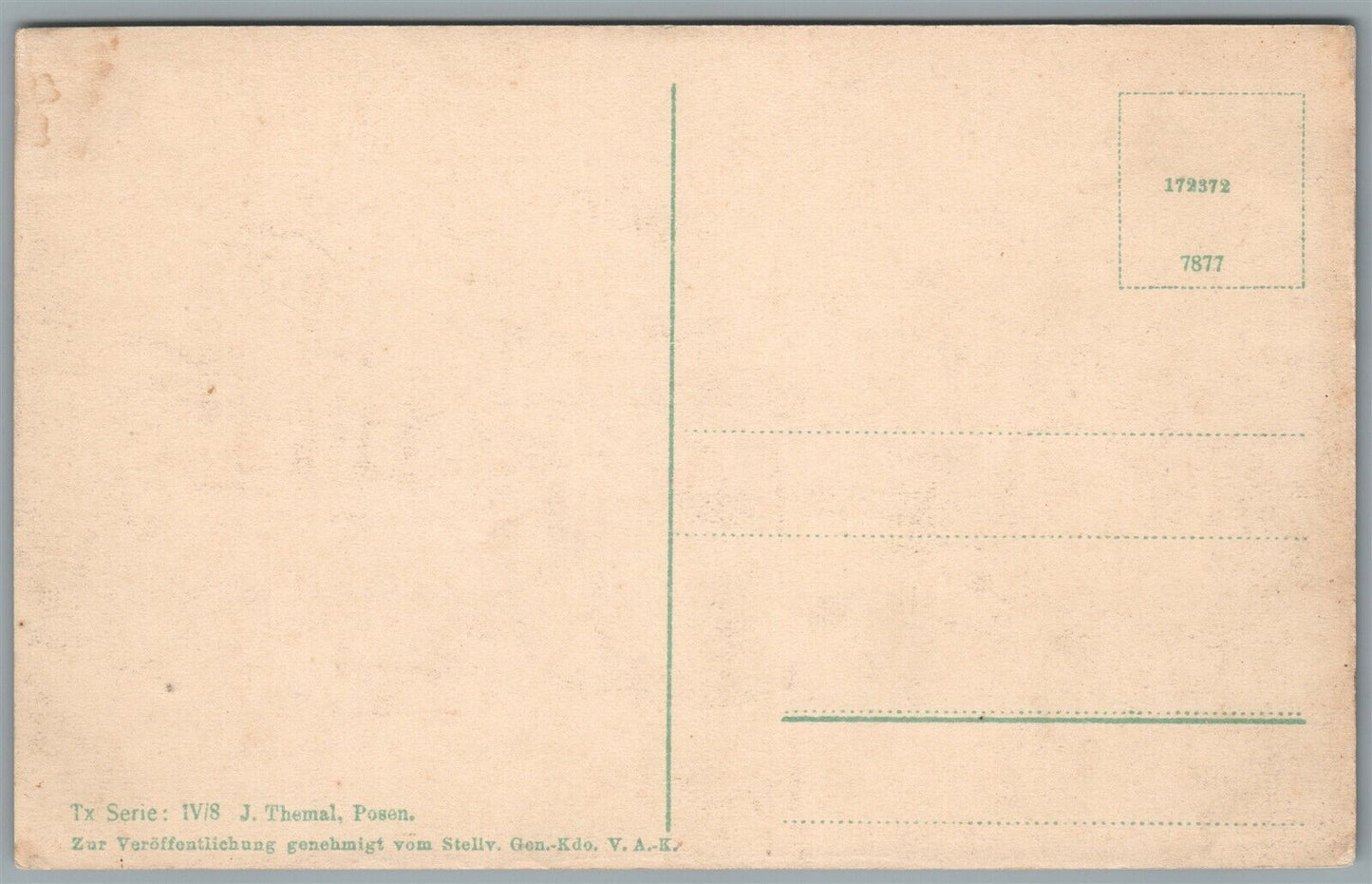 RUSSIAN PRISONERS in GERMAN CAMP WWI ERA ANTIQUE POSTCARD