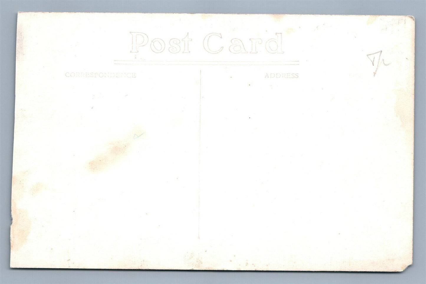 AMERICAN INDIAN CHIEF IN PARADE DRESS REAL PHOTO POSTCARD VINTAGE RPPC