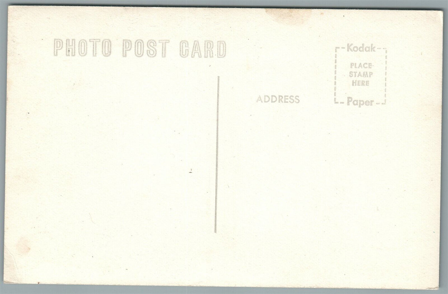 SPRINGFIELD MA ARMORY VINTAGE REAL PHOTO POSTCARD RPPC