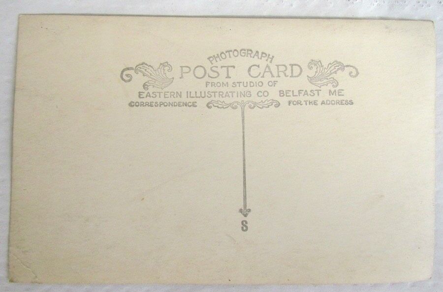 FURMAN HOUSE BRIDGEWATER VT RPPC VINTAGE REAL PHOTO POSTCARD