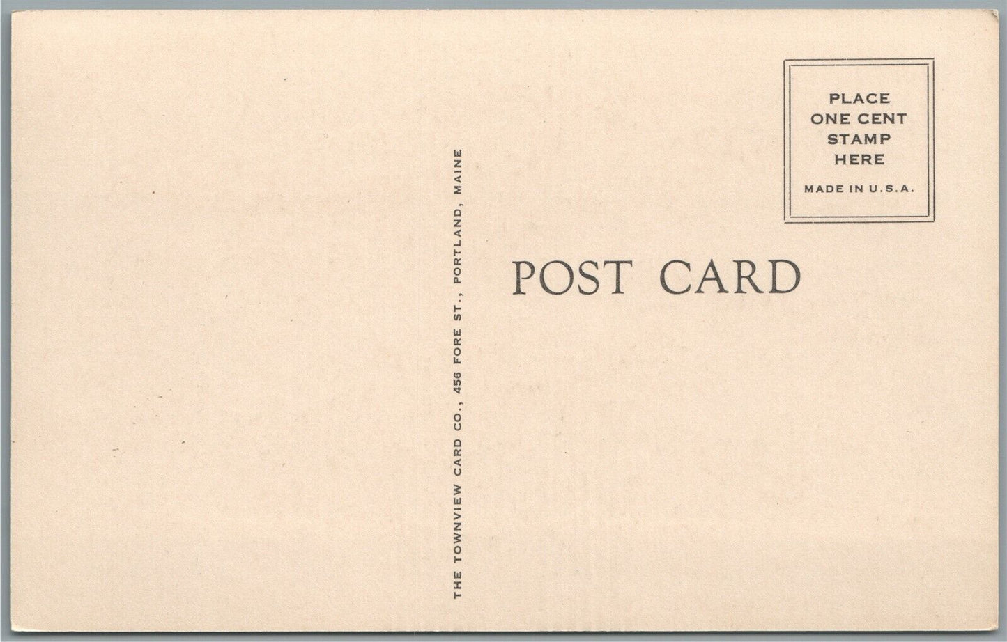 FOREST CITY PA DOUGHBOY STATUE VINTAGE POSTCARD