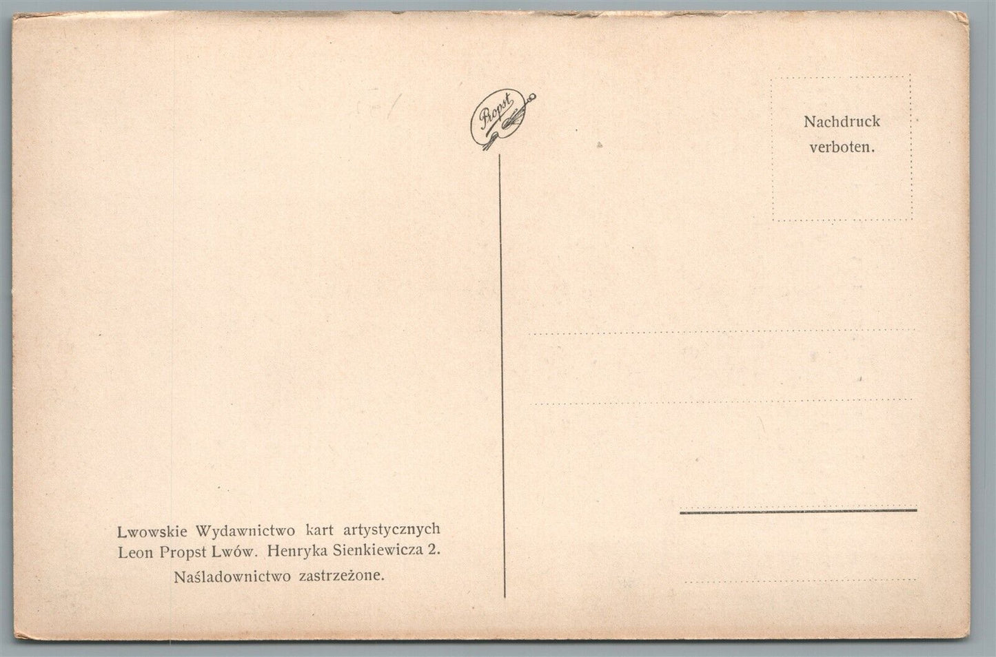 LWOW LEMBERG POLAND UKRAINE PLAC KAPITULNY ANTIQUE POSTCARD