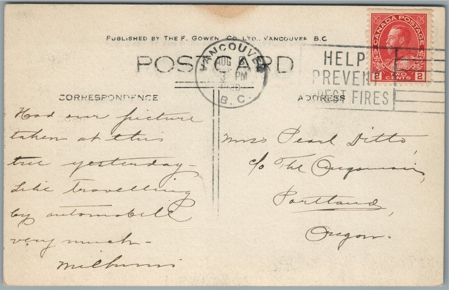 VANCOUVER CANADA AMERICAN INDIAN WHITE HAWK ANTIQUE REAL PHOTO POSTCARD RPPC