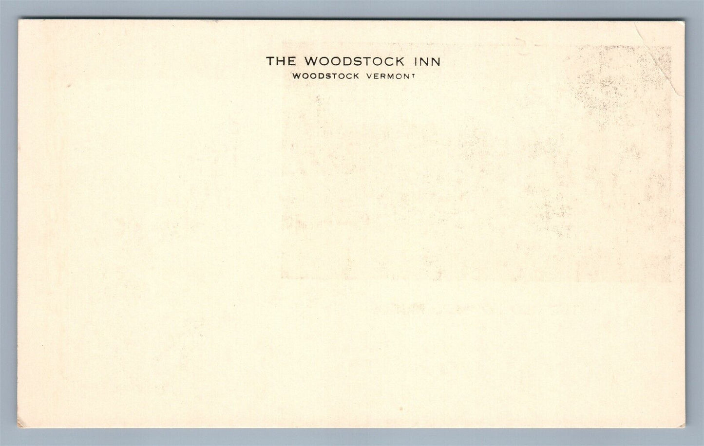 WOODSTOCK VT OLD COVERED BRIDGE UNDIVIDED ANTIQUE POSTCARD