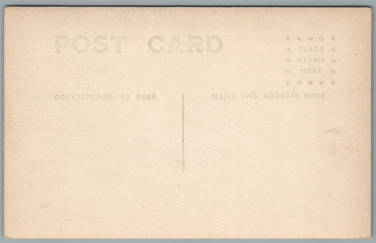 DEERFIELD MA ALBANY ROAD ANTIQUE REAL PHOTO POSTCARD RPPC