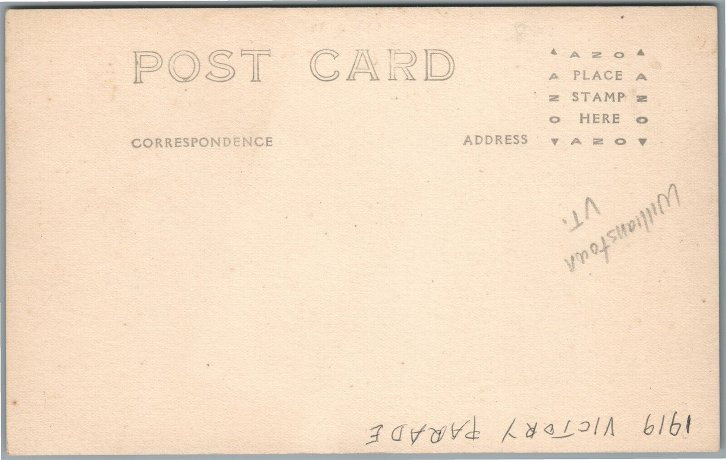 WILLIAMSTOWN VT SOUTH HILL FARMERS CLUB CART ANTIQUE REAL PHOTO POSTCARD RPPC