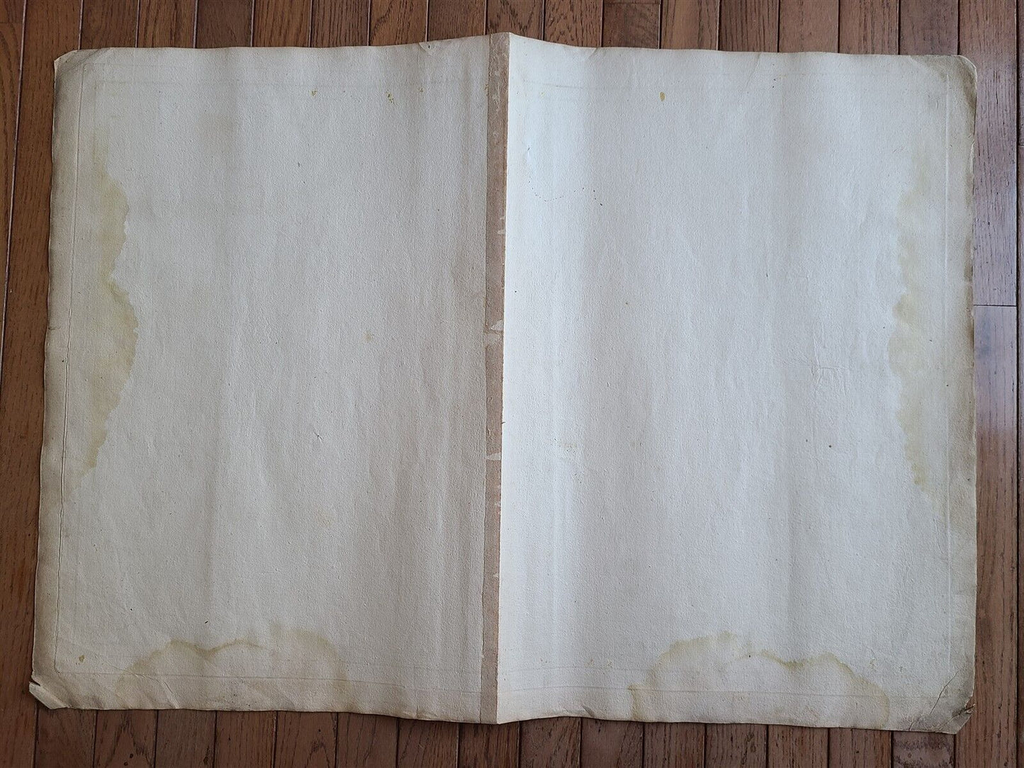 1736 LARGE MAP OF SILESIA POLAND MUNSTERBERGENSIS antique 25 x 4 3/4"