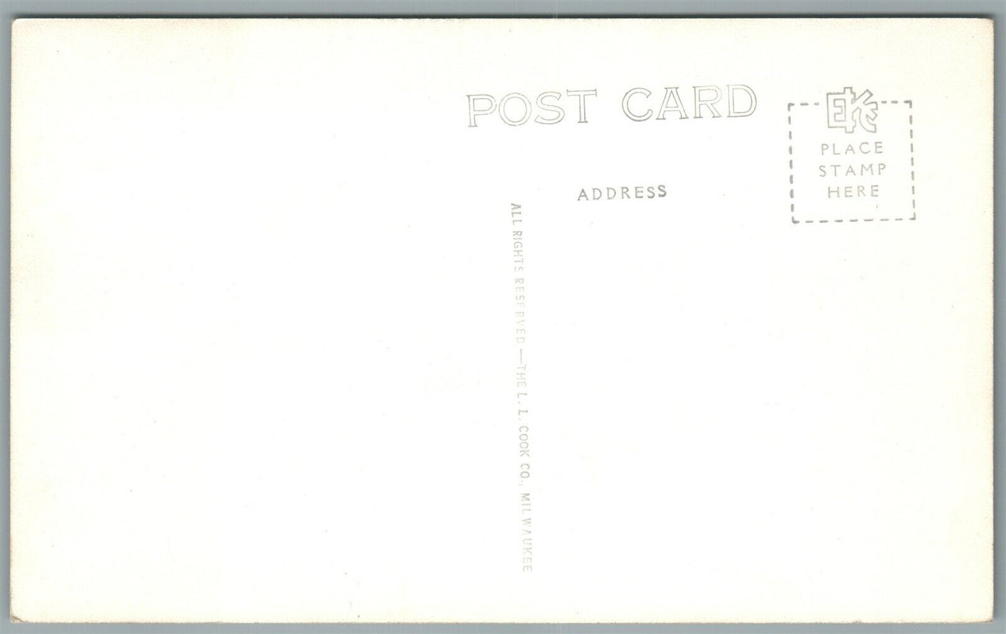 GRINNEL COLLEGE IA WOMEN'S QUADRANGLE VINTAGE REAL PHOTO POSTCARD RPPC