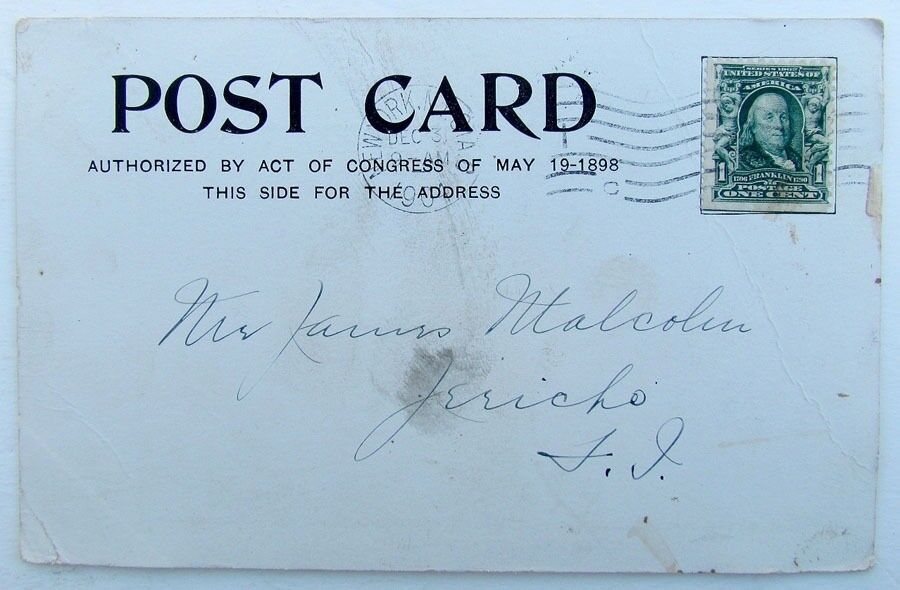 VINTAGE 1904 UNDIVIDED POSTCARD THE SPEEDWAY NEW YORK
