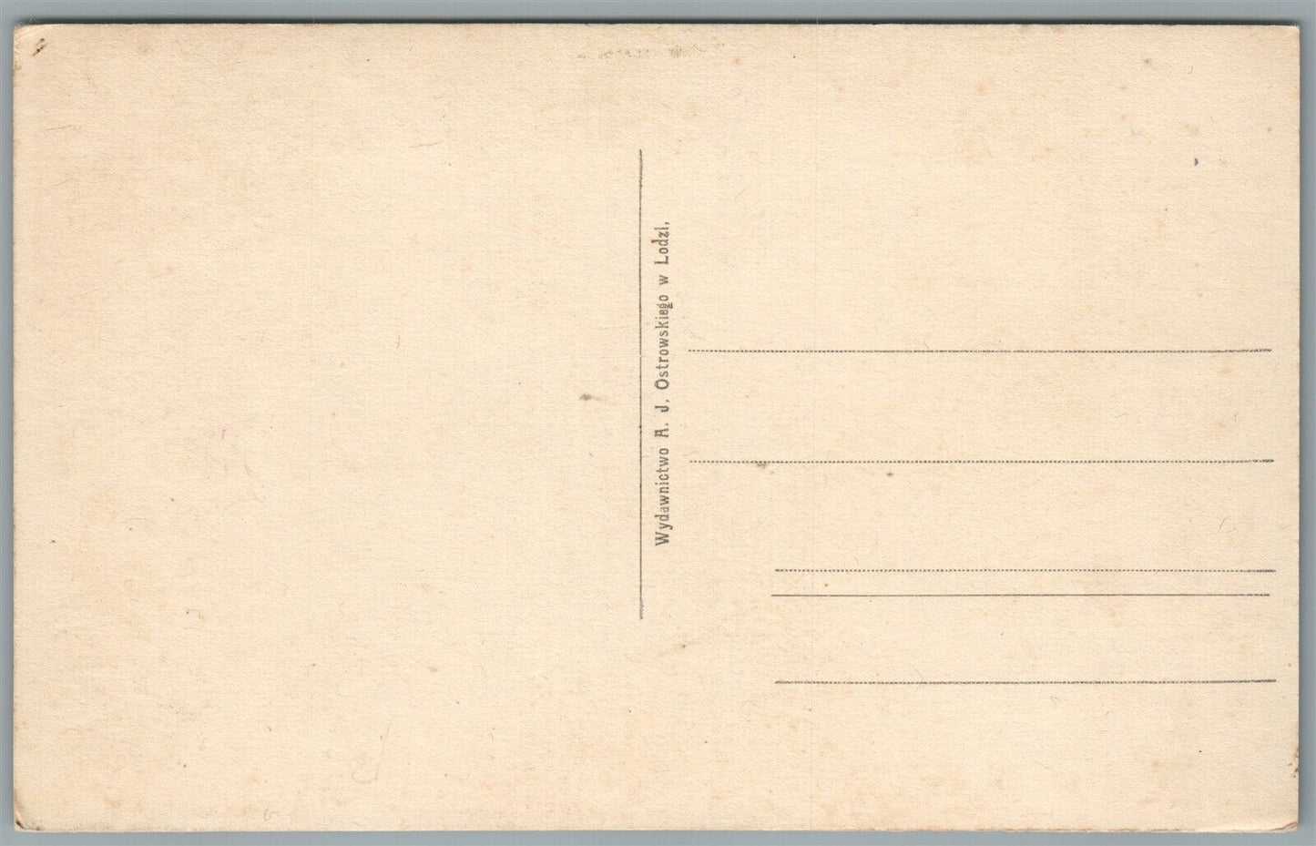 LODZ POLAND OGOLNY WIDOK ANTIQUE REAL PHOTO POSTCARD RPPC