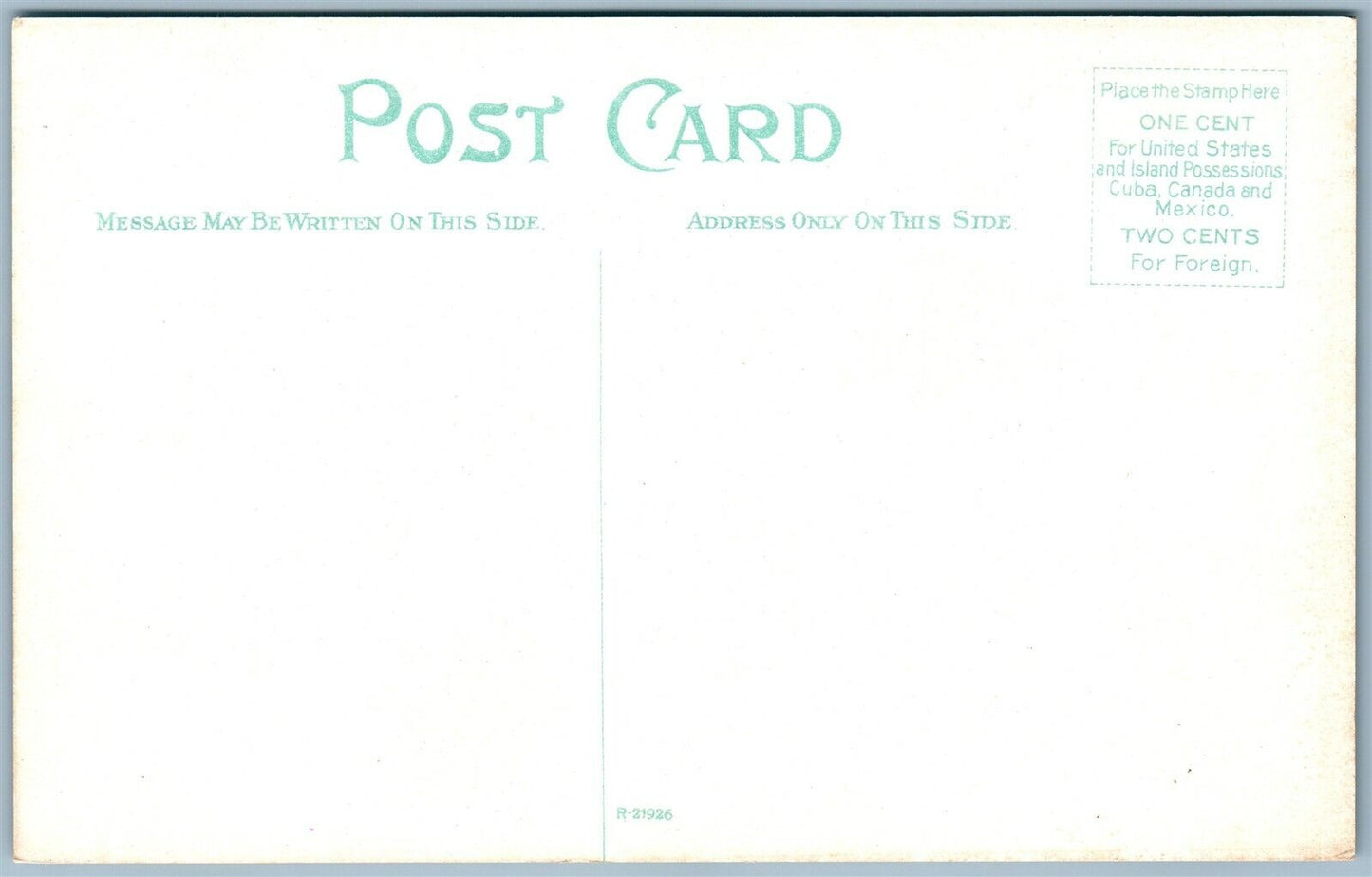 ORLANDO FL EAST CENTRAL AVE. & LAKE EOLA ANTIQUE POSTCARD