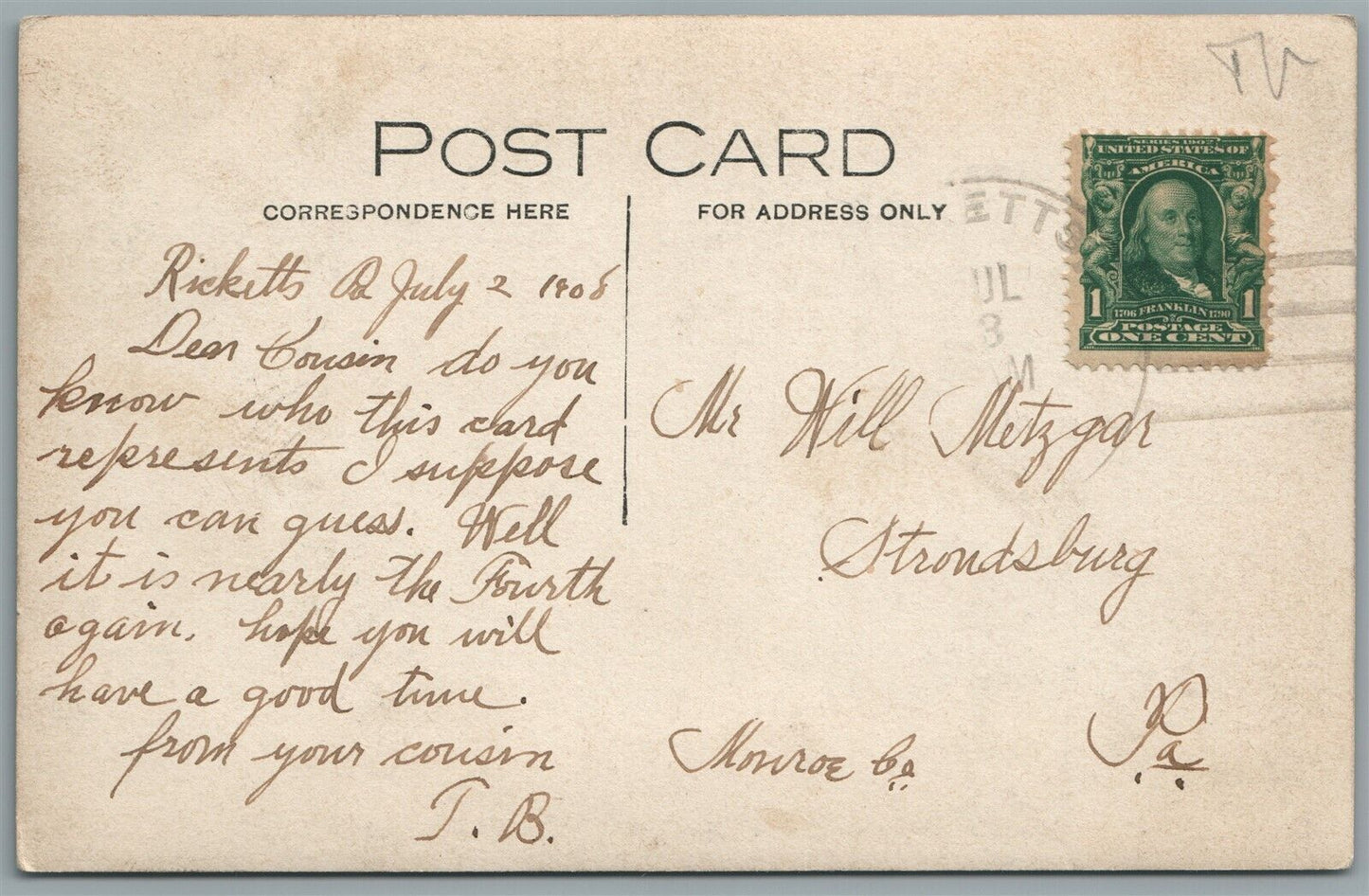 YOUNG WORKER ANTIQUE REAL PHOTO POSTCARD RPPC