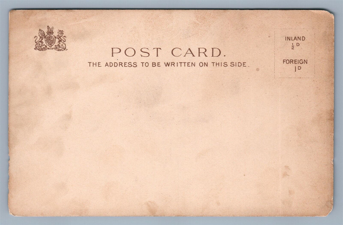 KINGDOM OF ITALY ITALIAN ANTIQUE POSTCARD