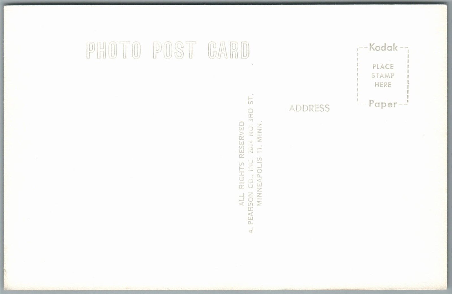 BUFFALO MN COURT HOUSE VINTAGE REAL PHOTO POSTCARD RPPC