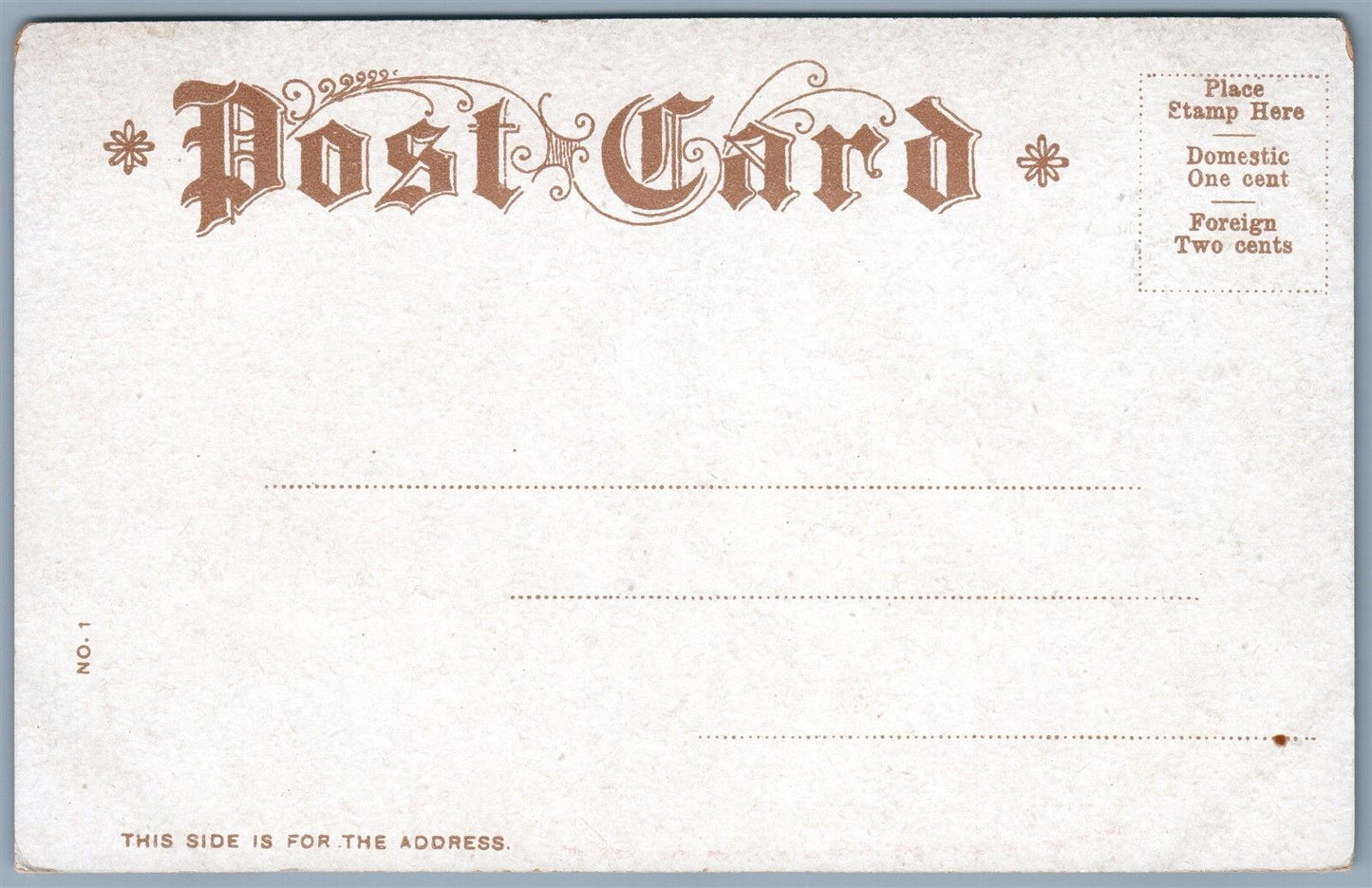 BROOKLYN NY CITY HALL UNDIVIDED ANTIQUE POSTCARD