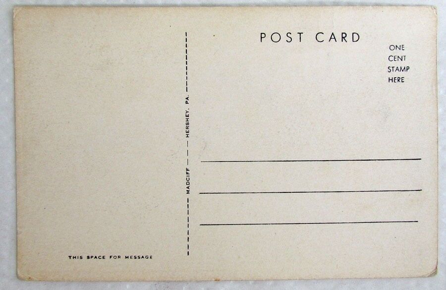 ANTIQUE POSTCARD HISTORIC DONEGAL SPRINGS AT DONEGAL CHURCH NEAR MOUNT JOY PA