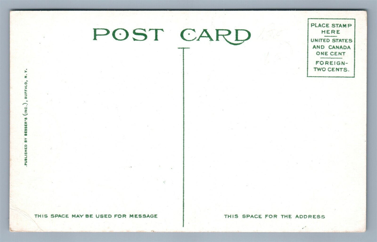 ALDEN NY MINERAL BATHS MASSAGE & COOLING ROOMS ANTIQUE POSTCARD