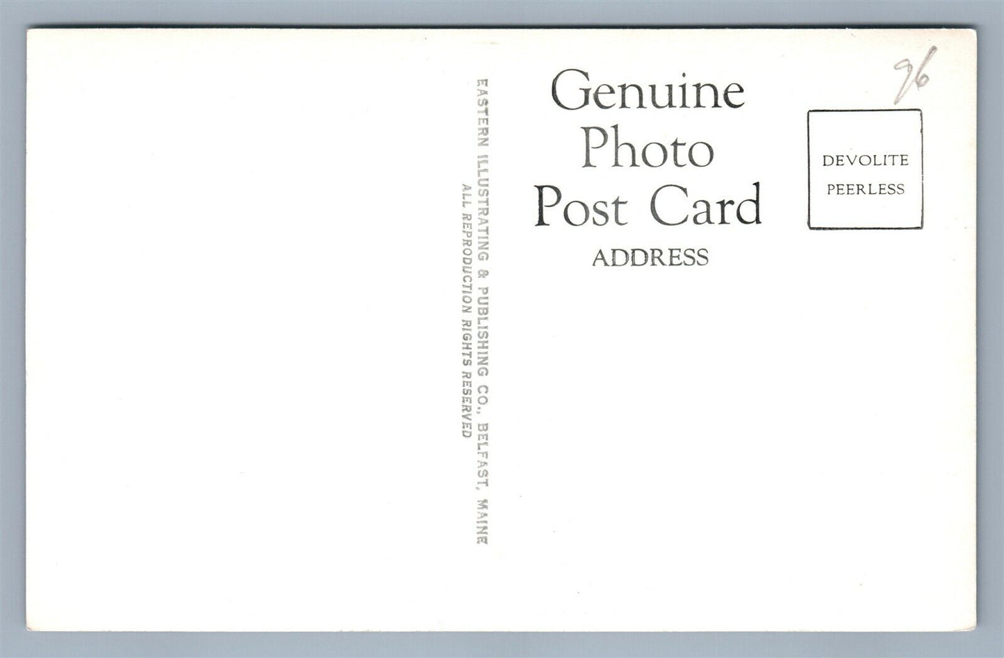 KENNEBUNKPORT ME LONG EAGLE CABINS & RESTAURANT VINTAGE REAL PHOTO POSTCARD RPPC