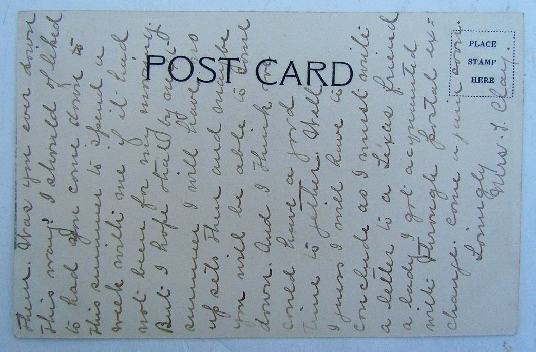VINTAGE POSTCARD - JAMES PARK MADISON NJ