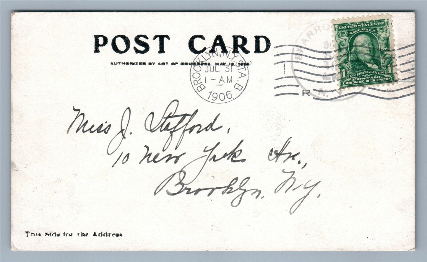 SPARROWBUSH NY DELAWARE RIVER ANTIQUE POSTCARD
