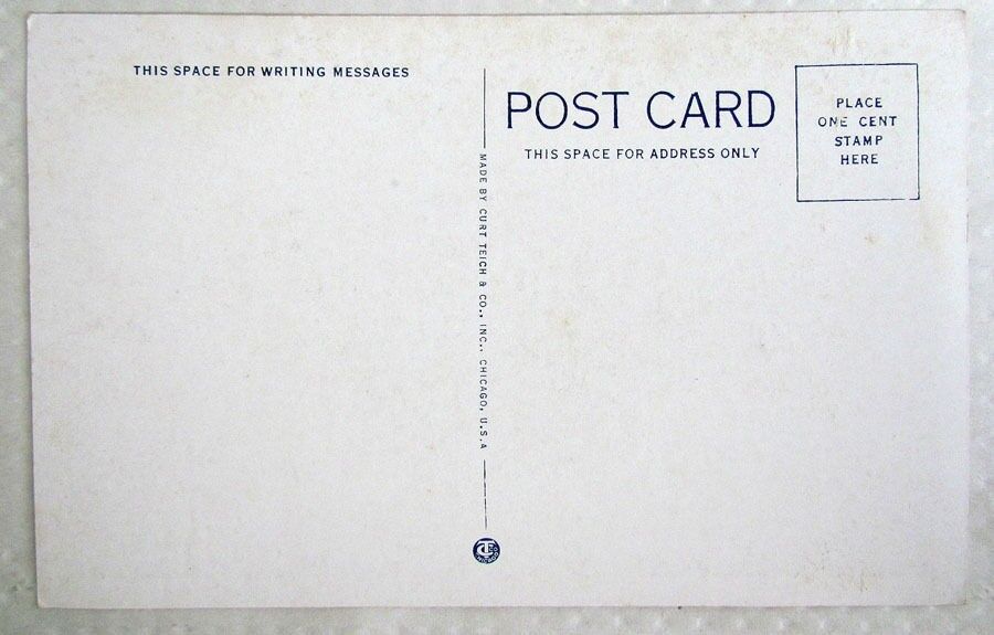 ANTIQUE POSTCARD ALPHA HALL ELIZABETHTOWN COLLEGE ELIZABETHTOWN PA