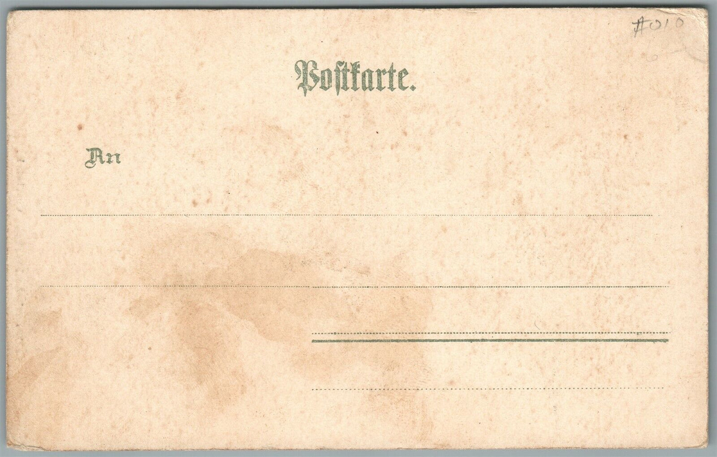 OSNABRUCK GERMANY ANTIQUE POSTCARD