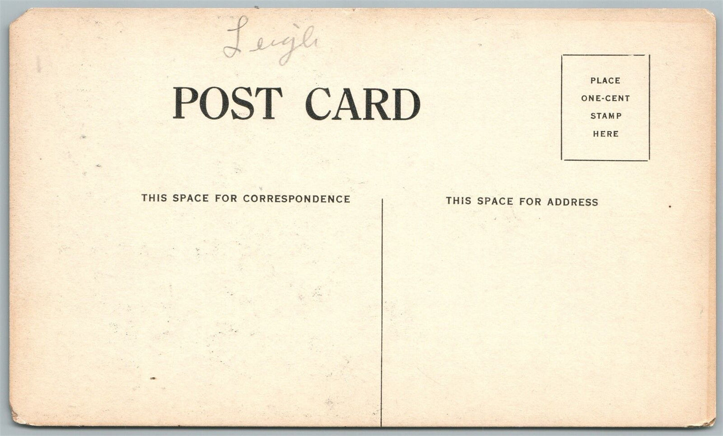 SHOENERSVILLE PA CHRIST UNION CHURCH ANTIQUE POSTCARD