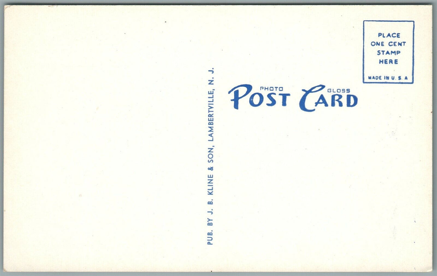 WASHINGTON CROSSING NJ WASHINGTON'S HEADQUARTERS ANTIQUE POSTCARD