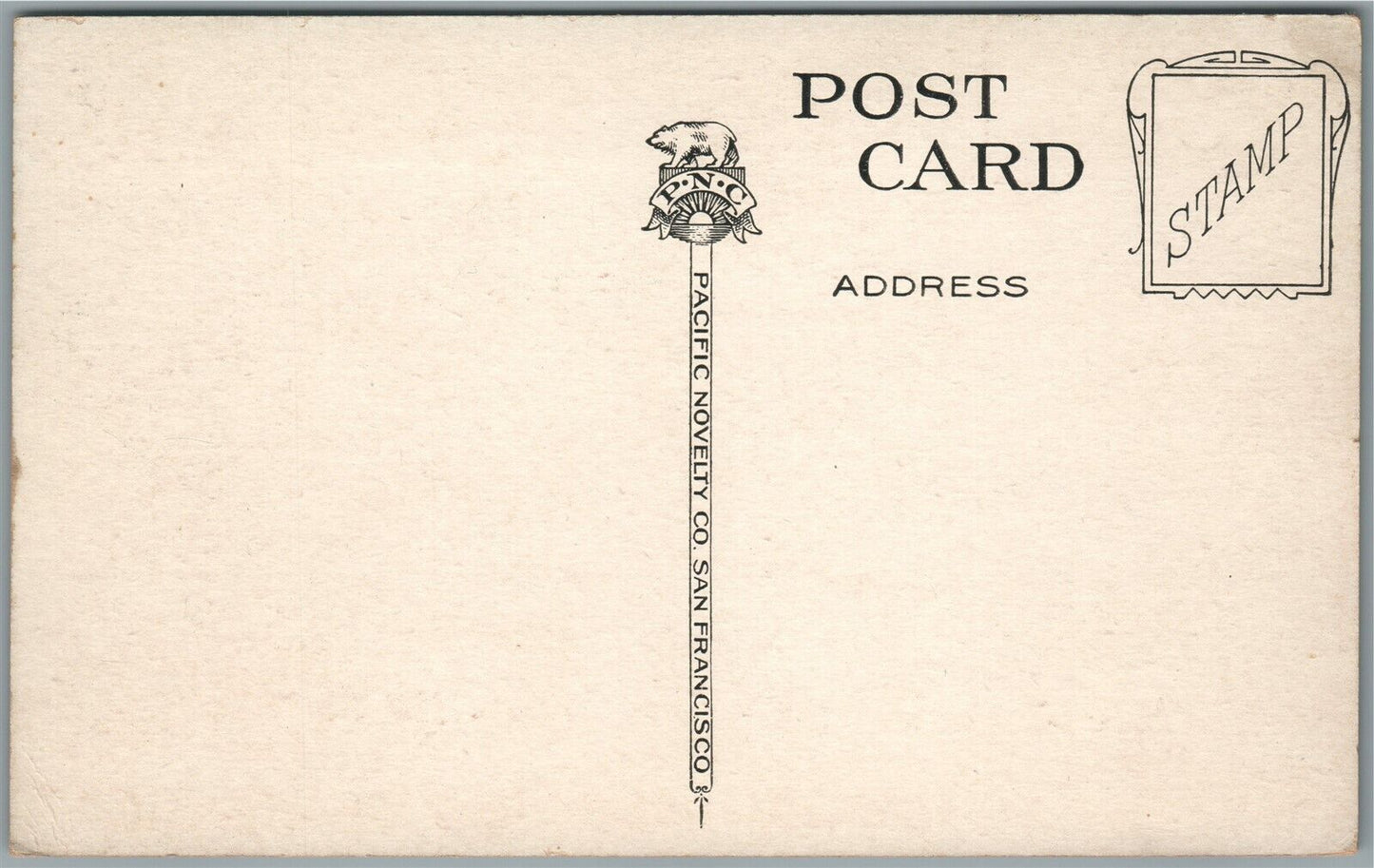 SAN FRANCISCO CA RAILROAD STATION RAILWAY DEPOT ANTIQUE POSTCARD