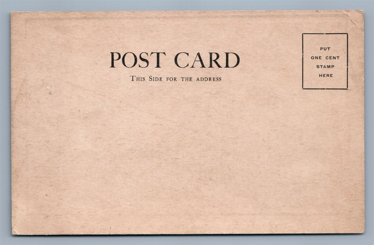 MUNCIE IN MORNING STAR BUILDING ANTIQUE POSTCARD