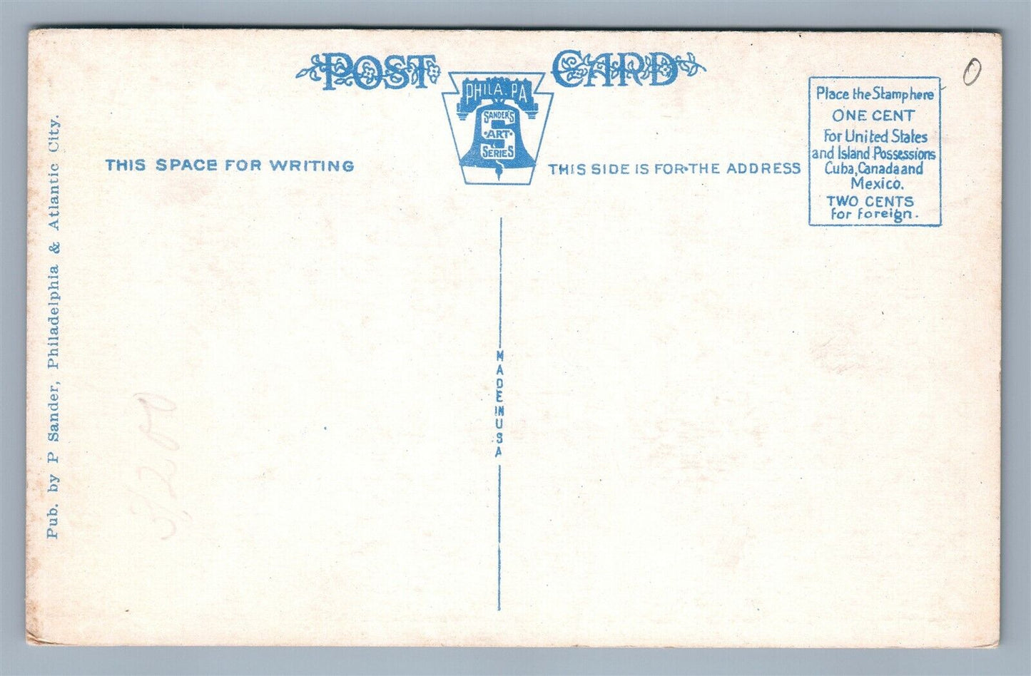 PHILADELPHIA PA 69th STREET ANTIQUE POSTCARD