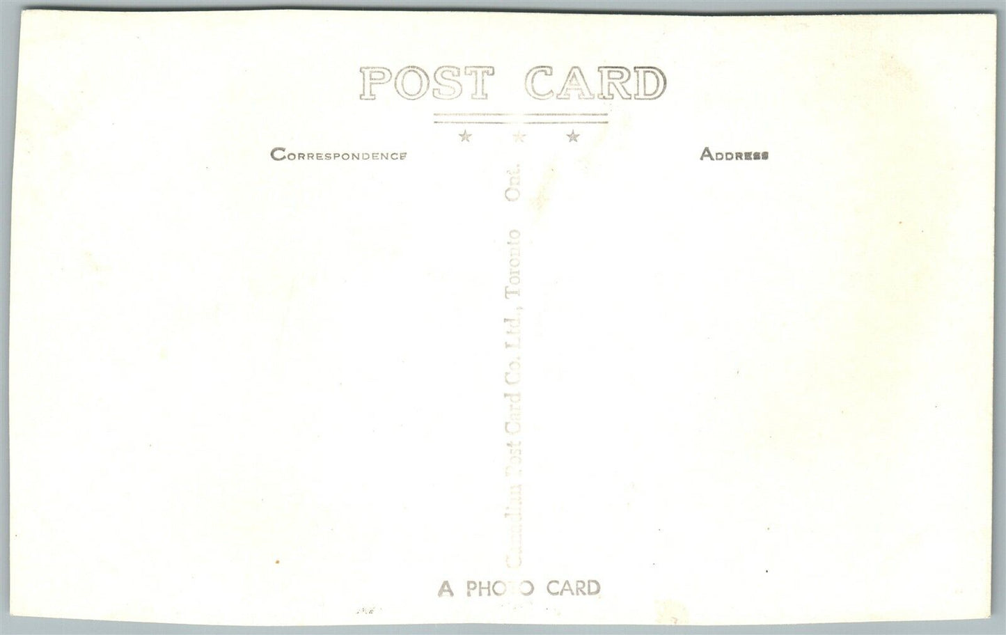 NIPIGON ONTARIO CANADA EXAGGERATED FISHING VINTAGE REAL PHOTO POSTCARD RPPC