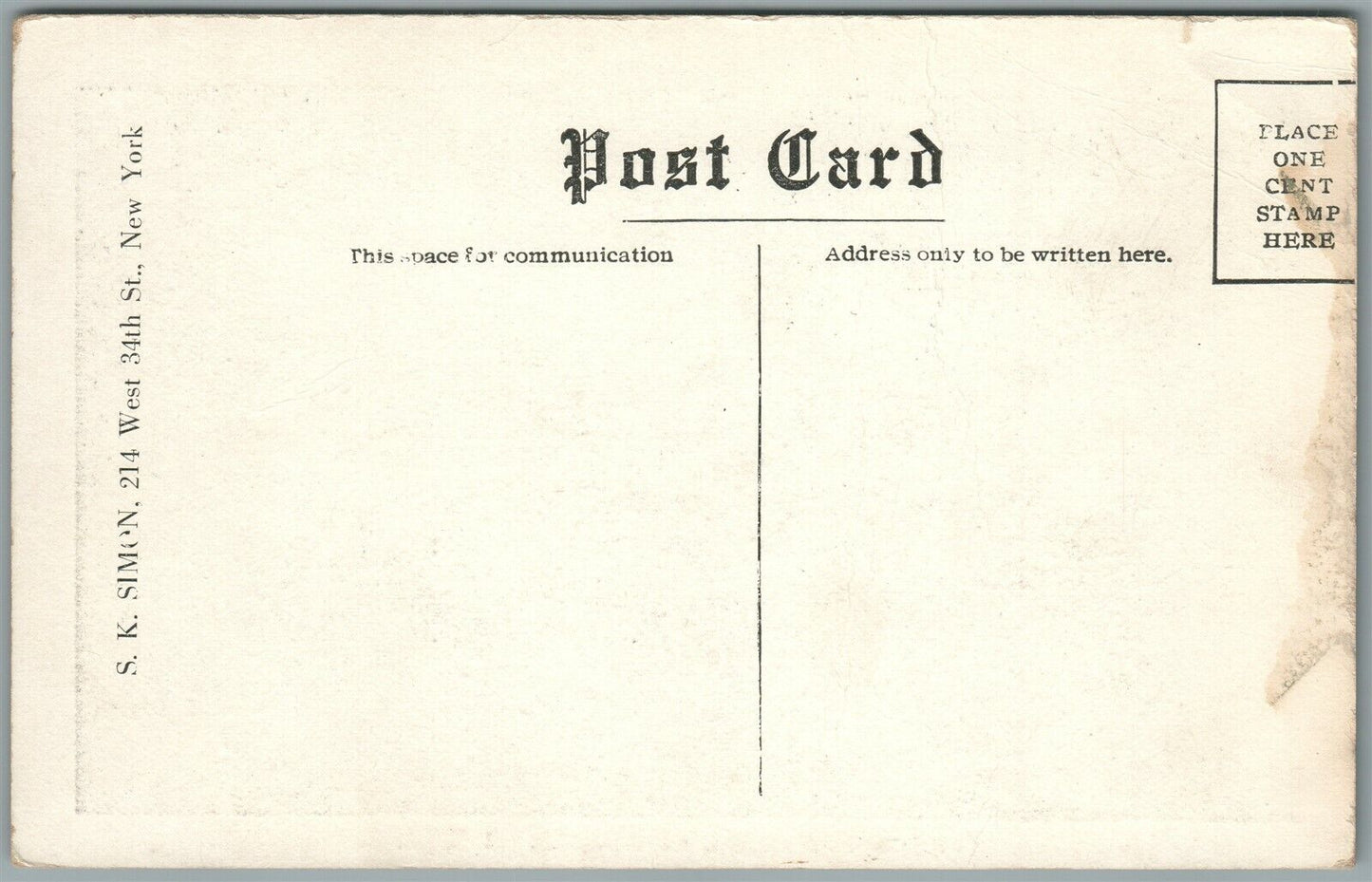 MOUNTAIN VIEW NJ COMMUNITY CLUB ANTIQUE POSTCARD