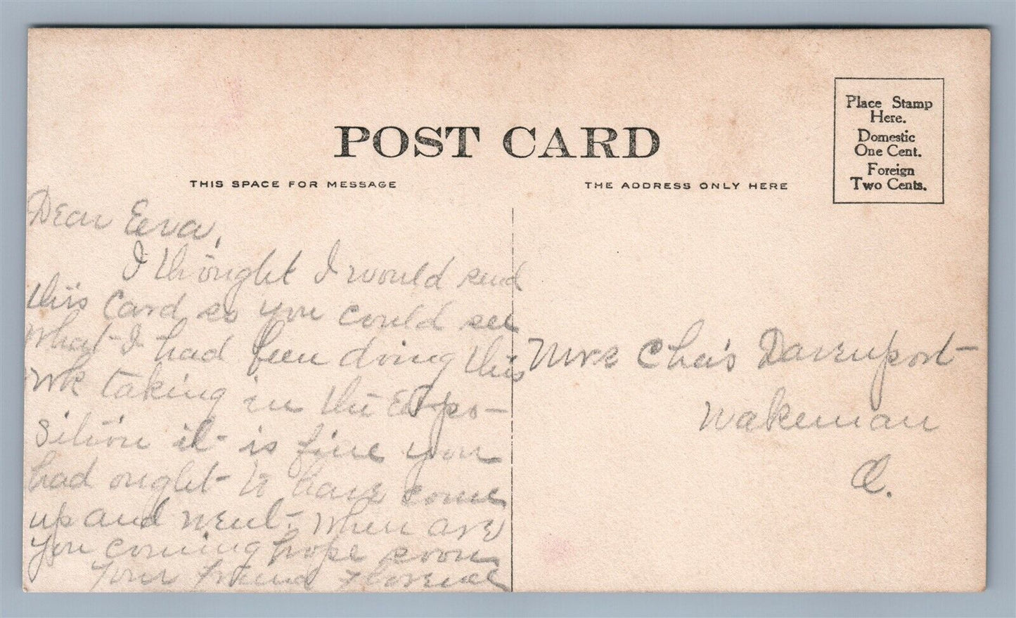 CLEVELAND OH INDUSTRIAL EXPO AFRICAN CROTON ANTIQUE REAL PHOTO POSTCARD RPPC