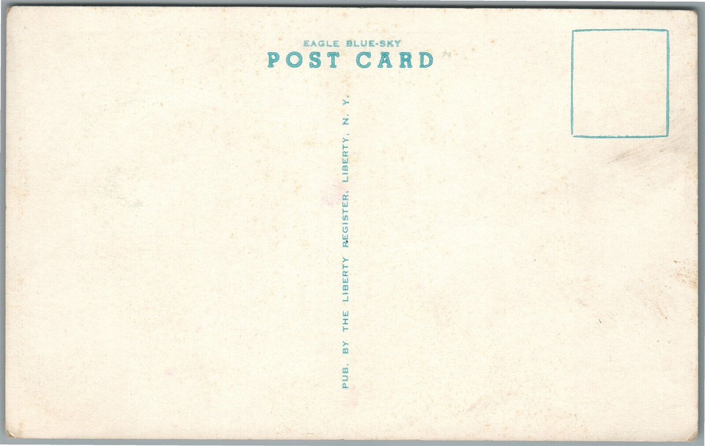 LIBERTY NY BAR & GRILL IN THE CATSKILLS ANTIQUE POSTCARD