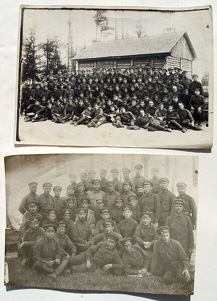 1931 RUSSIAN SOVIET MILITARY DOCTORS 2 GROUP PHOTOS