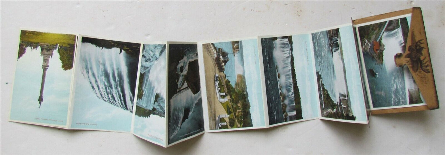 NIAGARA CANADA ANTIQUE POSTCARD FOLDER booklet