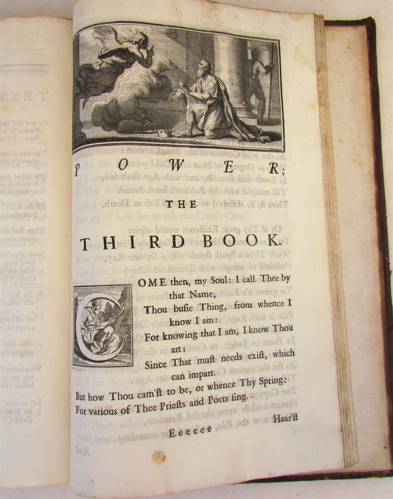 1718 POEMS on SEVERAL OCCASIONS antique FOLIIO by Matthew Prior in ENGLISH