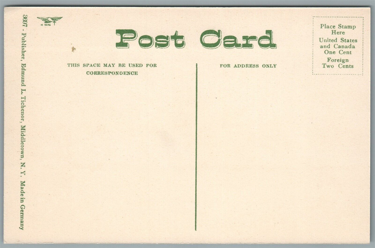 HANCOCK NY HIGH SCHOOL HILL ANTIQUE POSTCARD