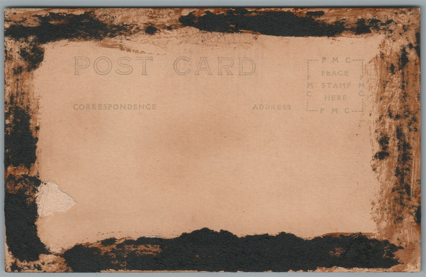 US NAVY VINTAGE STUDIO REAL PHOTO POSTCARD RPPC