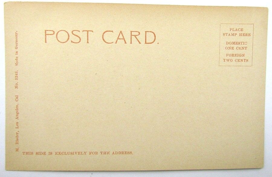 ANTIQUE UNDIVIDED UNUSED POSTCARD - HOTEL MARYLAND PASADENA CA