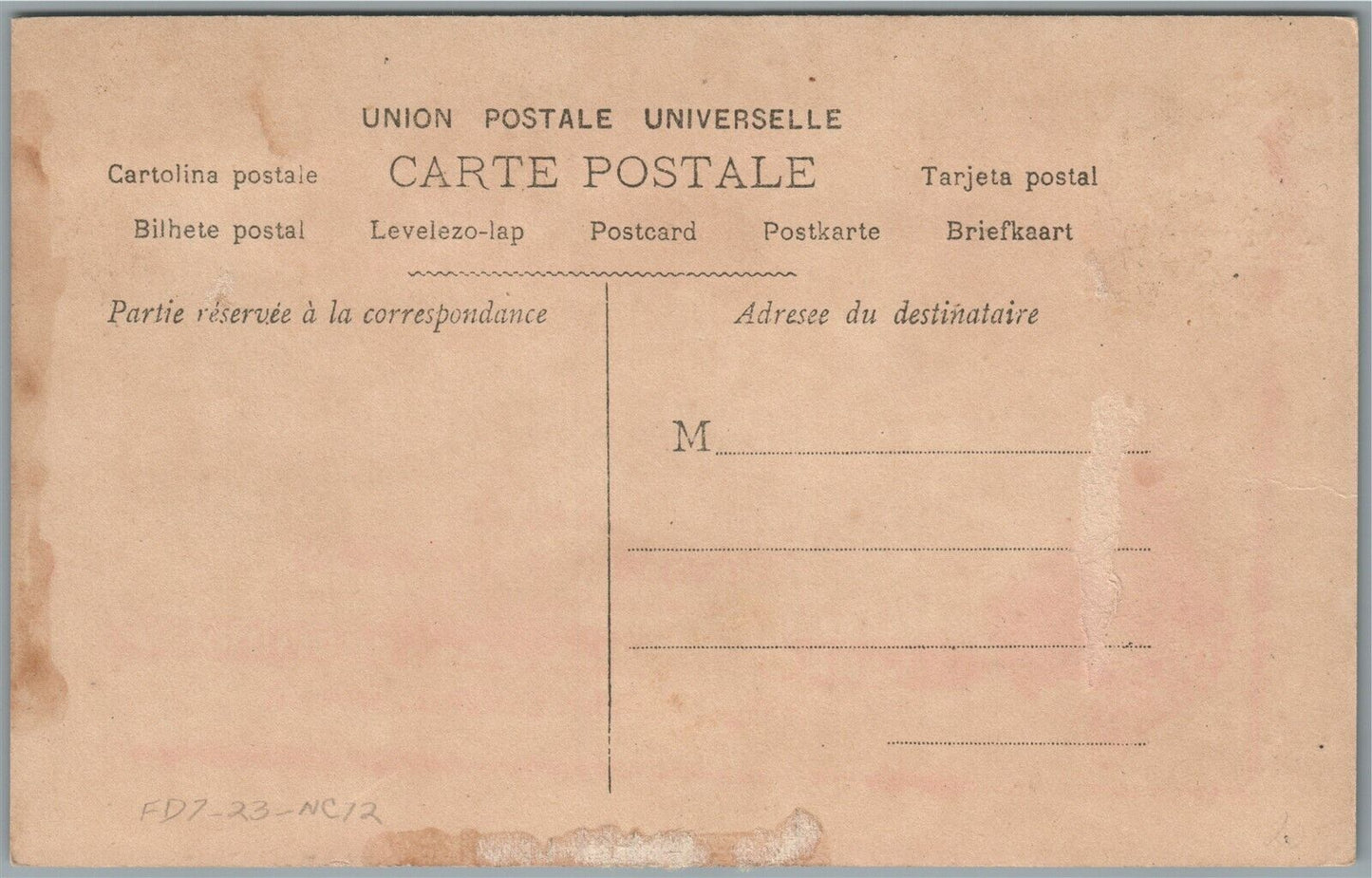 BRAZIL 1889 GOVERNMENT ANTIQUE REAL PHOTO POSTCARD RPPC