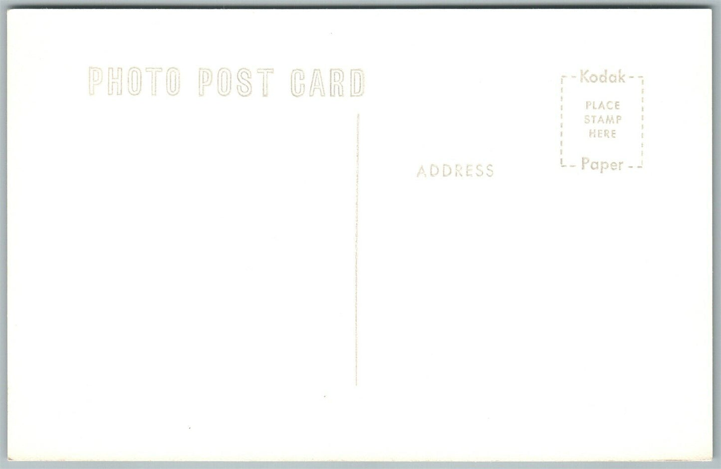 ALTOONA PA VETERAN'S ADM. HOSPITAL CHAPEL VINTAGE REAL PHOTO POSTCARD RPPC