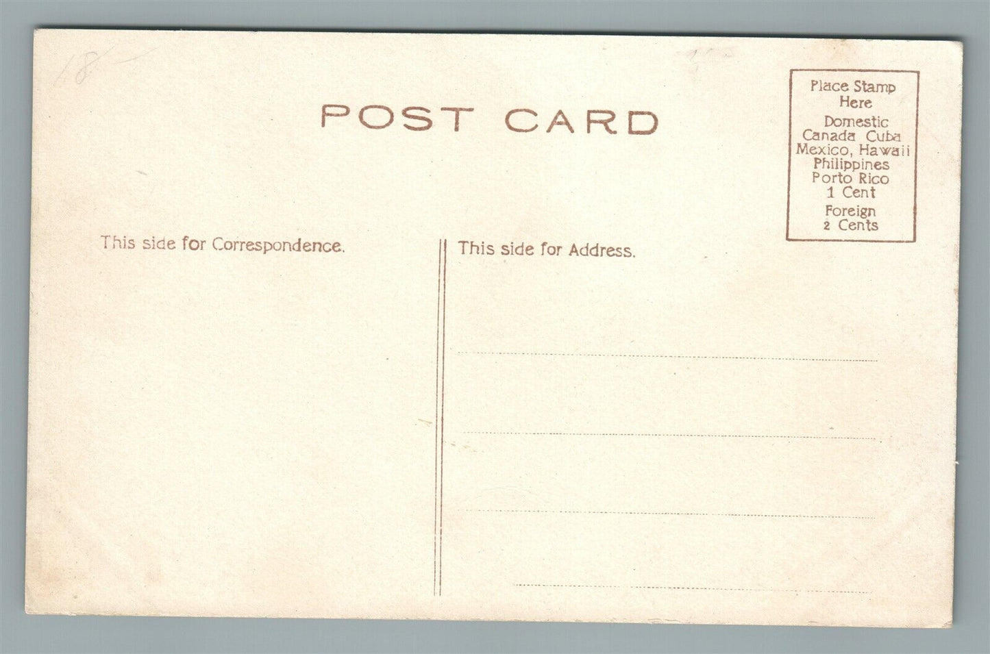 CAMDEN NJ BROADWAY ANTIQUE POSTCARD